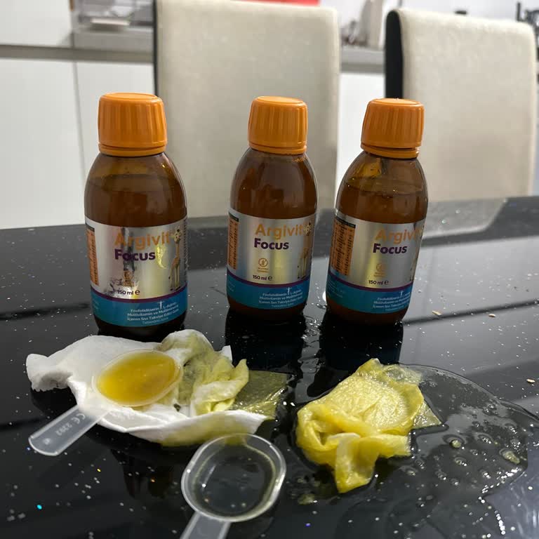 Argivit Focus Şurup Köpürme