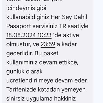Yurt Dışında Beklenmedik Vodafone Ücretlendirmesi