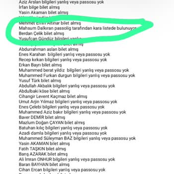 Passolig Kara Listeye Nasıl Girmişim
