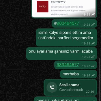 Meryjew Yanıt Dönüş Ve Kargo Mesajı Gelmemesi 2 Hafta Geçti