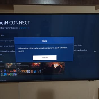 Samsung TV Uygulama İndirme Hatası