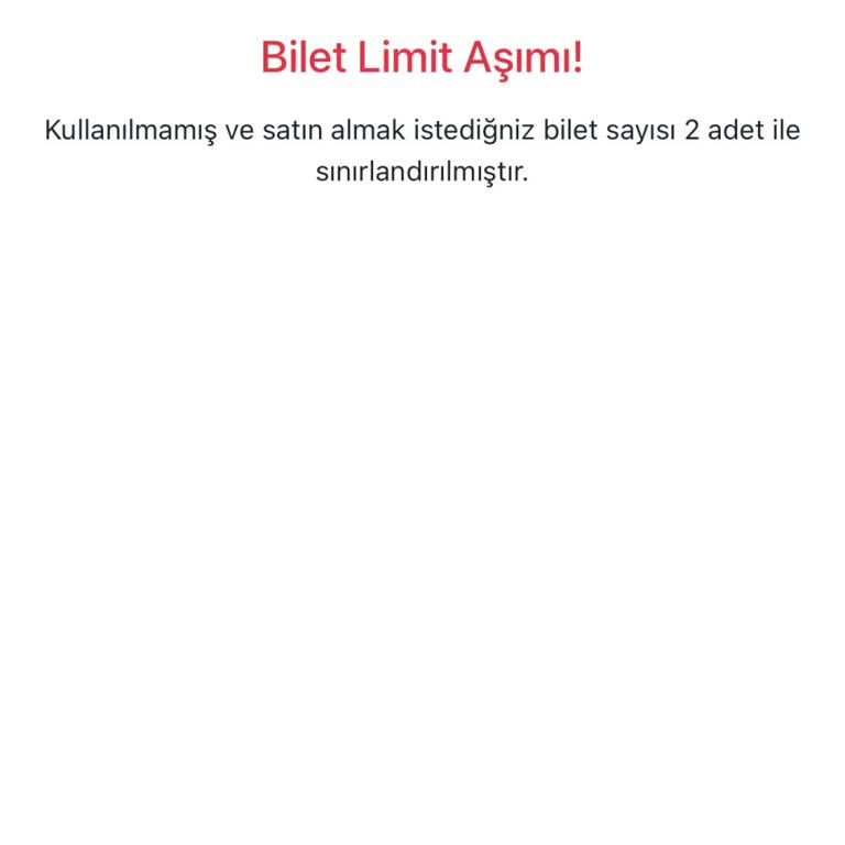Negmar Online Satışta Bilet Uyanıklığı