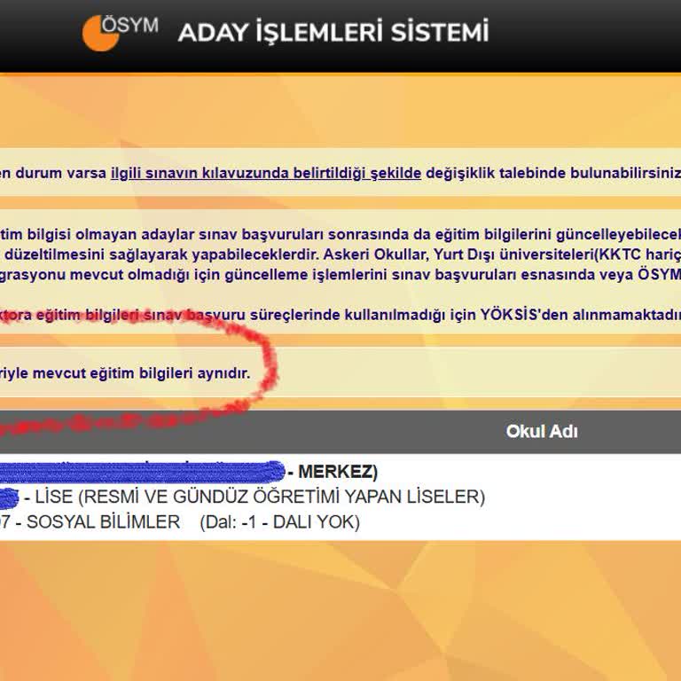 E-devlet, E-okul Kaydın Yok Diyor. Sınava Nasıl Girdim Peki?