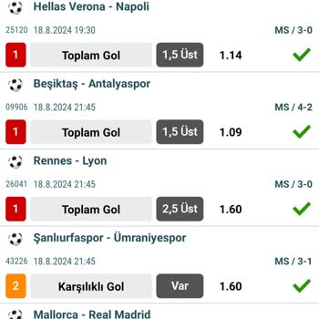 Nesine.com Kupon Hatası