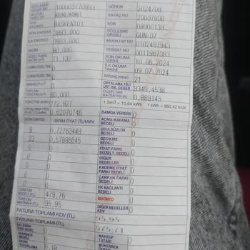 Başkent Doğalgaz Yanlış Okunmuş Doğalgaz Saati