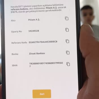 PTT Bank Kendi Bankam Üzerinden HGS İçin Havale Yaptım 8 Gün Oldu Gelmedi
