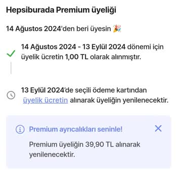 Hepsiburada Premium Üye Olmadım!
