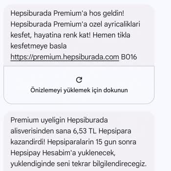 Hepsiburada Premium Üye Olmadım!
