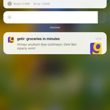 GETİR'in Alakasız Saat Ve İçerikte Gelen Bildirimleri