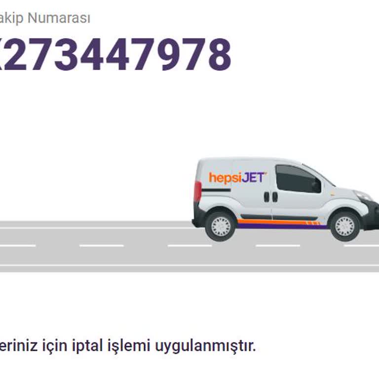 Hepsijet Kargo Tesliminde Habersiz İade İşlemi