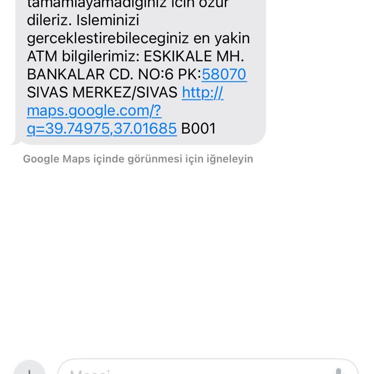 Ziraat Bankası Ziraat ATM Para İadesi