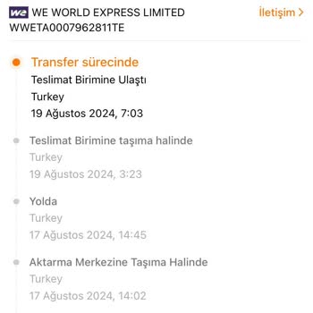 MNG Kargo Temu Gümrük İşlemlerini Yapmıyor. Ürünlerimizi Göndermiyor.