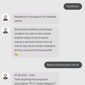 Vodafone Pay Nakit İademi Verin!