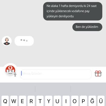 Vodafone Pay Nakit İademi Verin!