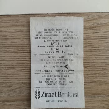 Özel Palmiye Hastanesi'nde Haksız Ücret Talebi