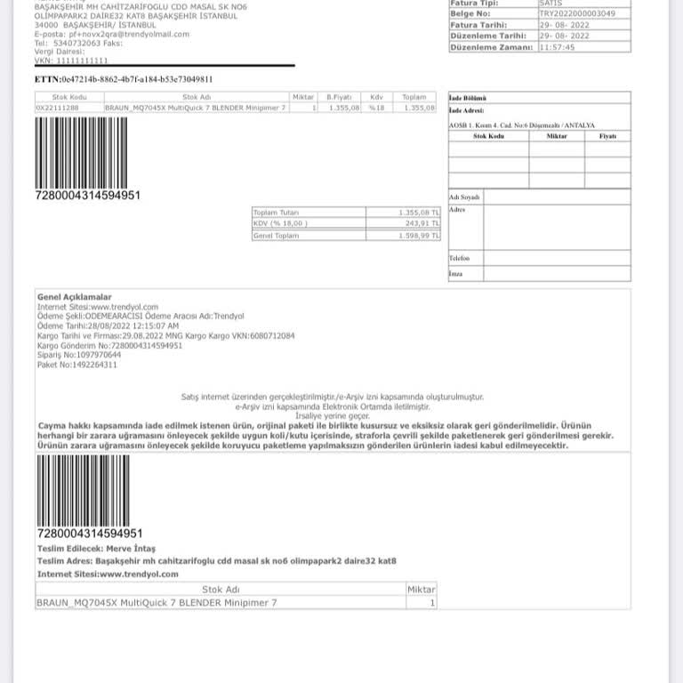 Braun Küçük Ev Aletleri Braun Blender Seti