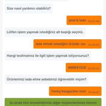 Migros Canlı Destek İle İletişim Sorunu