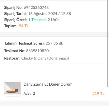Trendyol Yemek Trendyolgo Tam Bir Pişmanlıktır