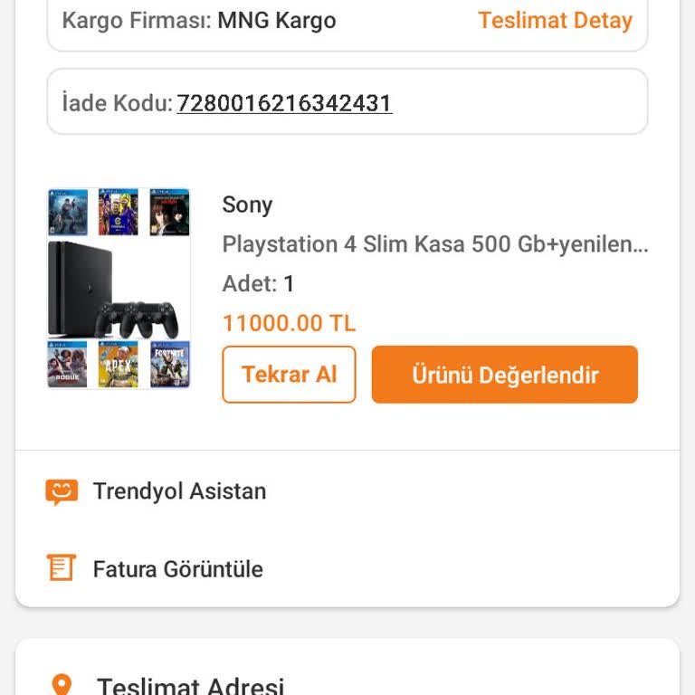 Trendyol Ürünümde Sıkıntılı Çıktı.
