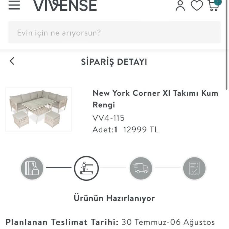 Vivense Teslimat Süresinin Uzaması