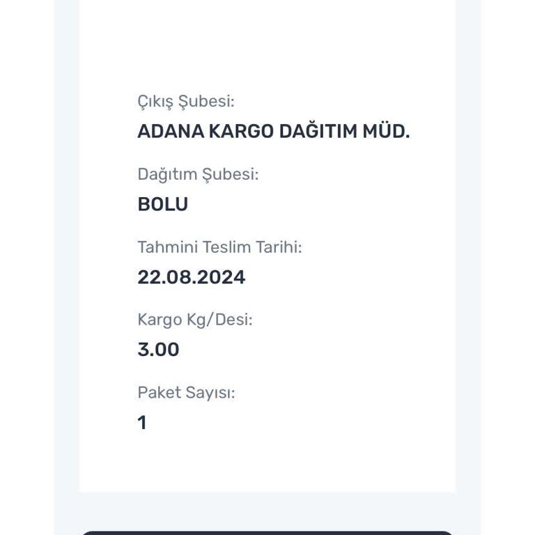 PttAVM Adana'da Kargo Teslimat Gecikmesi