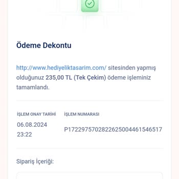 Hediyelik Tasarım Sipariş Verdim, Ürünler Gelmedi Ve İletişim Kuramıyorum