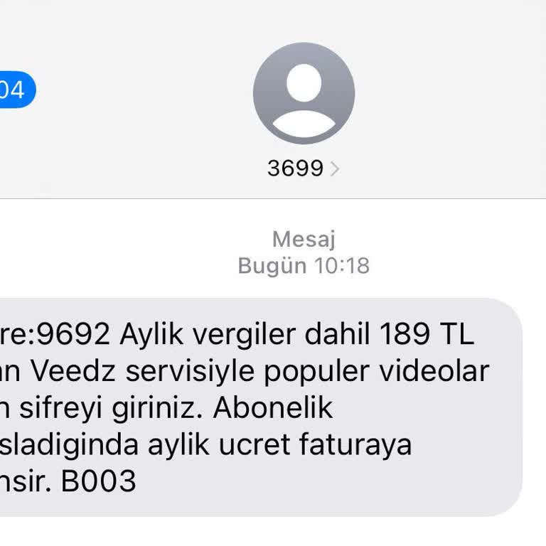 Veedz-tr.com Talep Edilmeyen Veedz Aboneliği