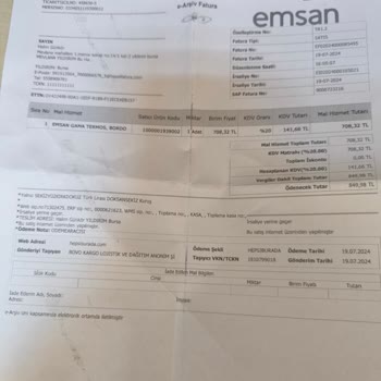 Emsan Marka Gama Termos 2 Litre Bozuk Ürün