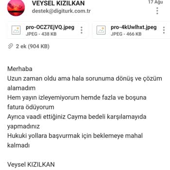 Digiturk İnternet Ve Bein Connect Üyeliği