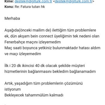 Digiturk İnternet Ve Bein Connect Üyeliği