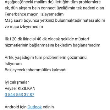 Digiturk İnternet Ve Bein Connect Üyeliği