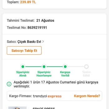 Trendyol Kargo Yavaşlığı Ve Transferden Günlerdir Çıkmaması