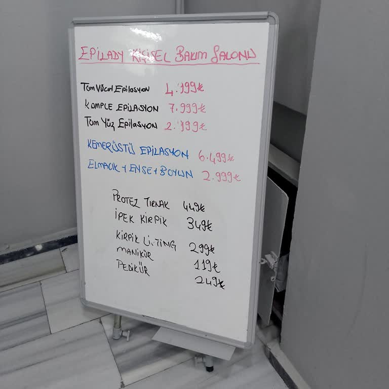 Epilady Kişisel Bakım Salonu Protez Tırnak Fiyat Artışı