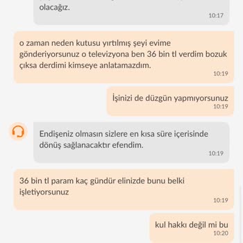 Trendyol Trendol TV İadem Günlerdir Aksatılıyor.