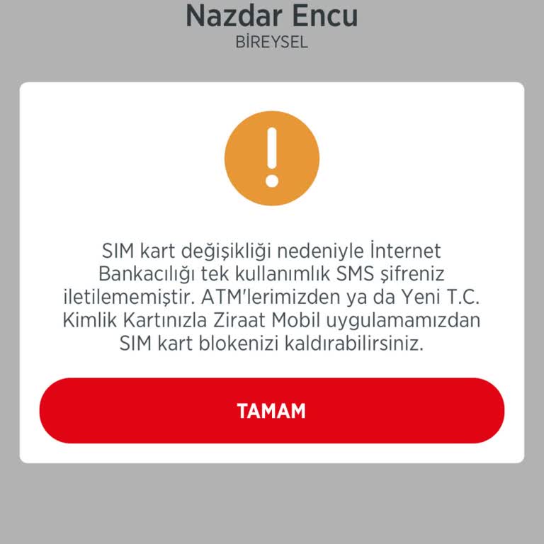 Ziraat Bankası Hesap Blokesi Ve SMS Sorunu Nedeniyle Mağduriyet