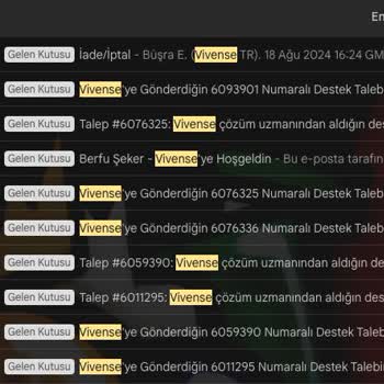 Vivense Ürün Teslimat Süreci