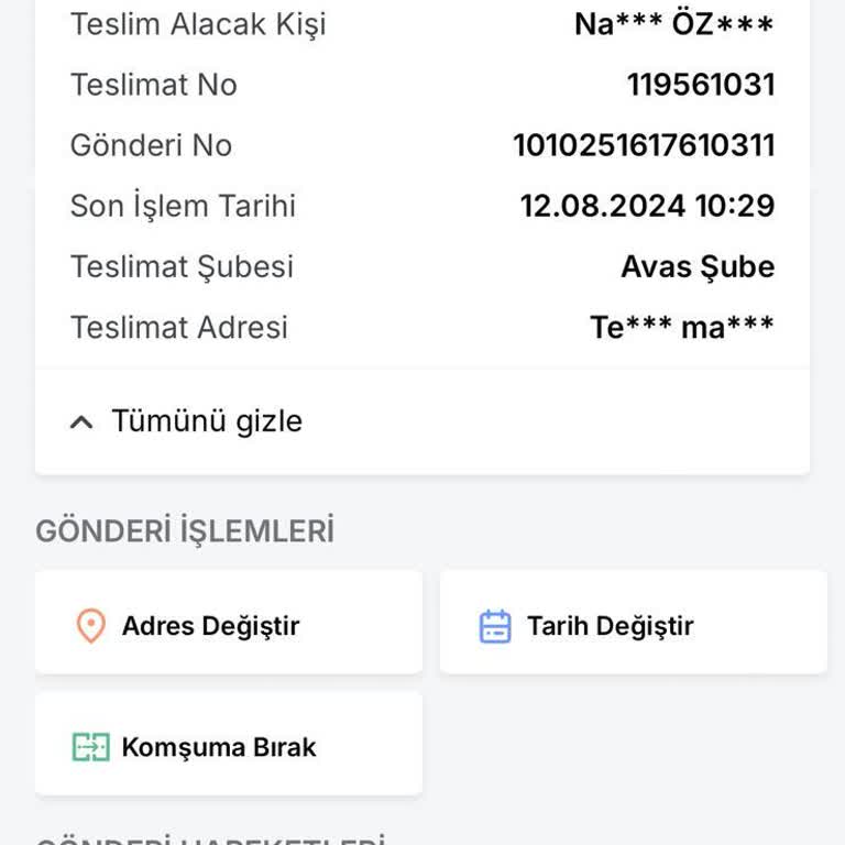 Trendyol Ekspres Kargomu Kaybetti