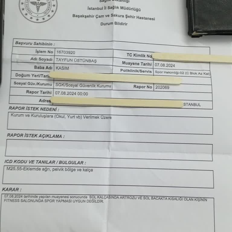 MACFit (İstanbul Avrupa) Macfit Üyelik İptali