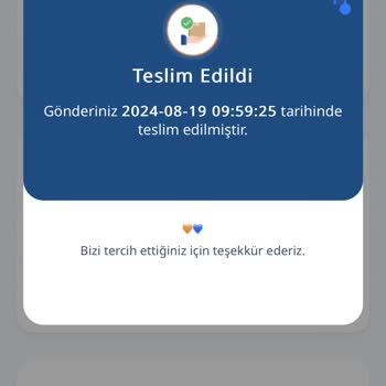 Yurtiçi Kargo Teslim Edildi Görünmesine Rağmen Kargoyu Teslim Almadım