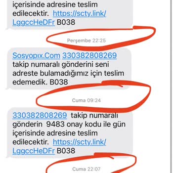 Sosyopix Zamanında Ulaşmayan Ürünün İade Edilememesi