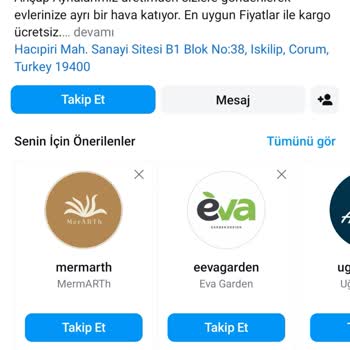 erdogdu.ayna Instagram Üzerinden Ayna Siparişi Sorunu
