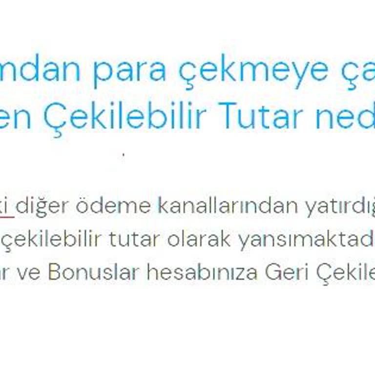 Sisal Şans - Milli Piyango Online Para Çekme Konusunda Yanıltıyor