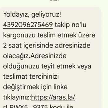 Aras Kargo'nun Yanlış Telefon Numarasını İşleme Alması