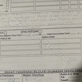 Daikin Vakumsuz Klima Montajı Yaptı Ve Değişim Talebini Kabul Etmedi.