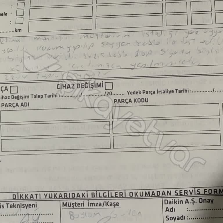 AY-KA Teknik Daikin Vakumsuz Klima Montajı Yaptı Ve Değişim Talebini Kabul Etmedi.