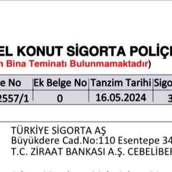 Türkiye Sigorta Otomatik Yenilenen Poliçenin İptali Ve Hasar Ödemesi Sorunu