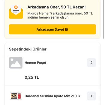 Kılı Ürünü Almayan Migros