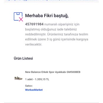 Pazarama Workasmarket Güvensizliği Alınan Ürünün Arkasında Durmuyorlar