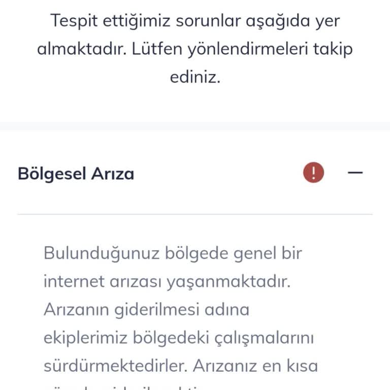 Türk Telekom Sözde İnternet Arızası