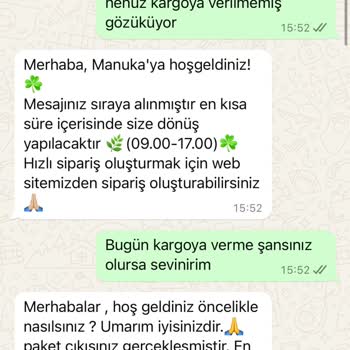 Manuka Ürün Gönderimi Yavaşlığı Ve İlgisizliği
